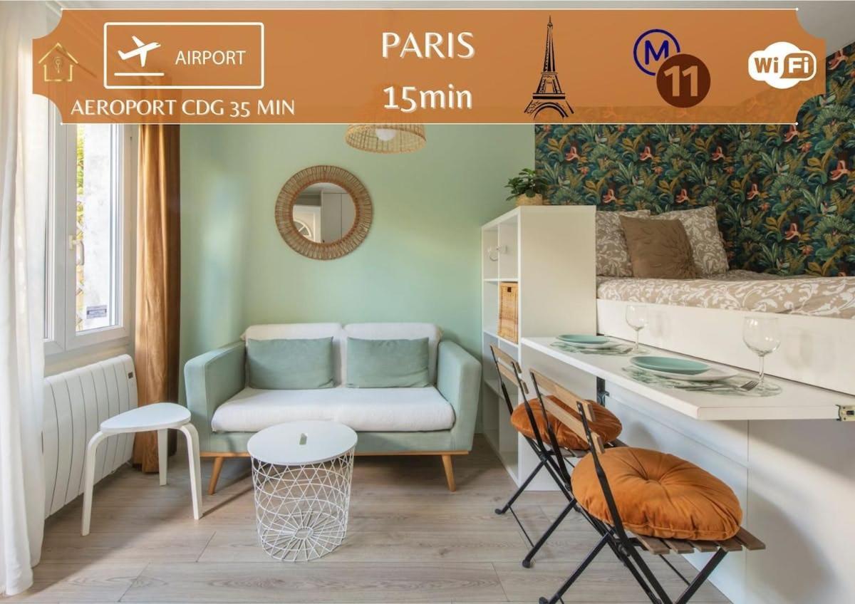 Benfleet 2 Cocooning Studio Proche Paris Роменвиль Экстерьер фото